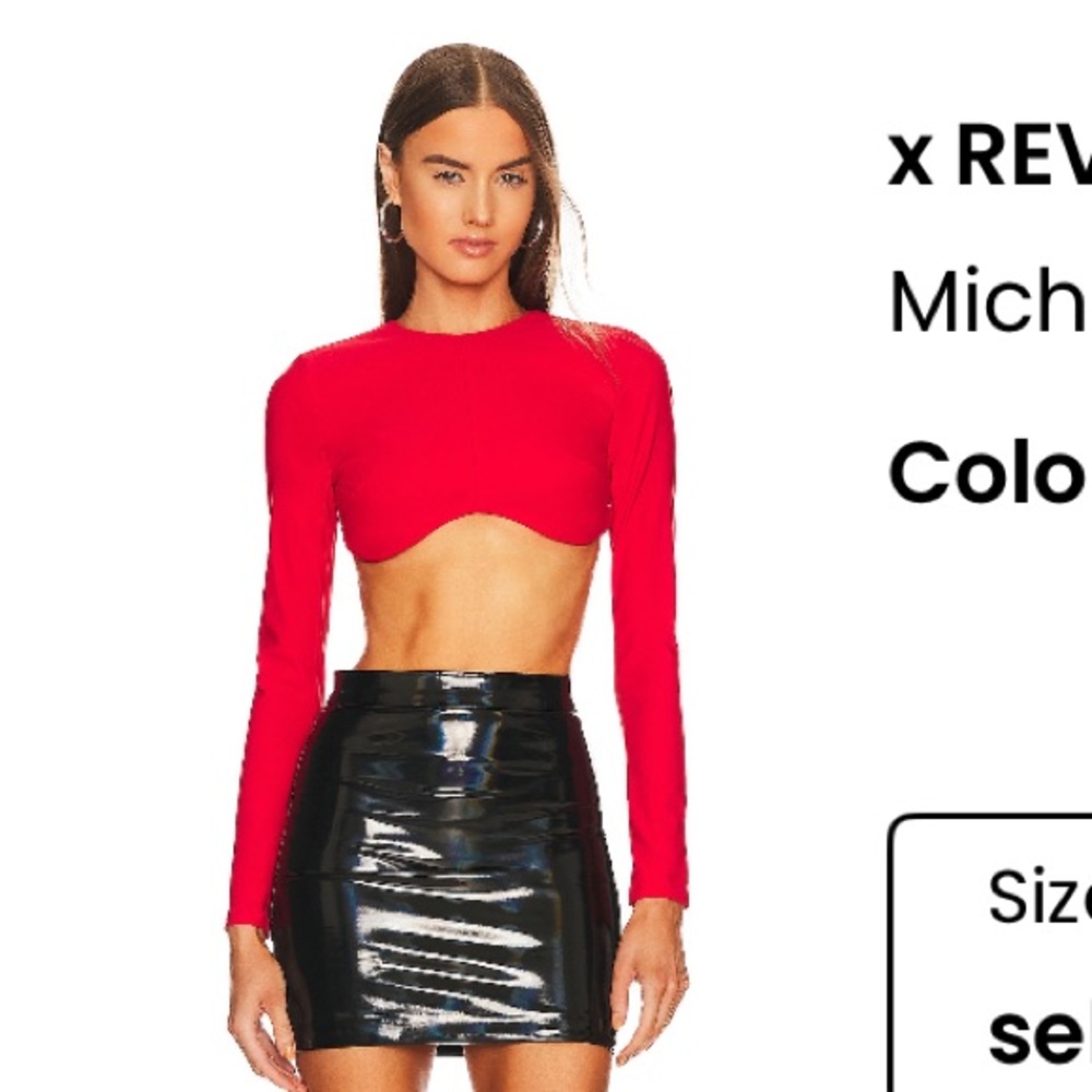 REVOLVE Anyssa Top in Red by Michael Costello